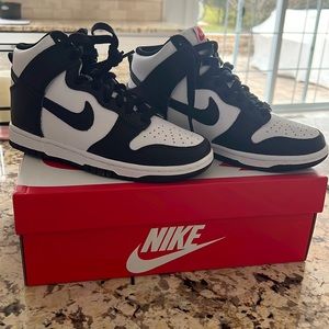 Brand New Nike Dunk Pandas- Black and White